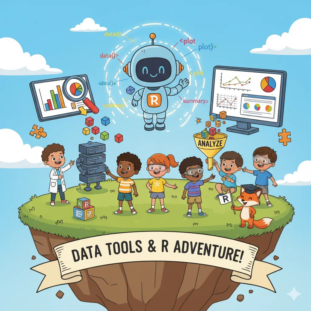 Data Analysis Tools and R Programming Banner