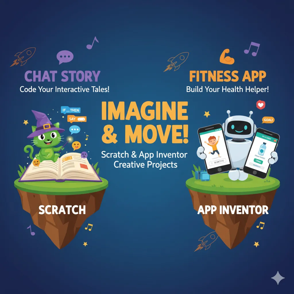 Chat Story and Fitness App