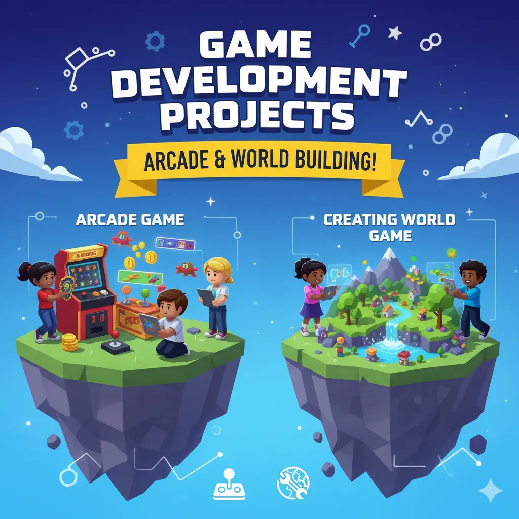 Arcade Game and Creating World Game