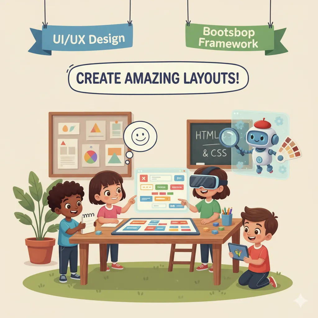 Designing Tools - UI/UX, Bootstrap
